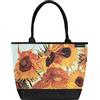 Borsa Shopping Vincent Van Gogh - Tracolla Spaziosa Con Motivo 'Caffè Notturno', Arte E Praticità - Foto 7