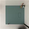 DEGHI Piatto doccia 90x90 cm ultraslim verde effetto pietra riducibile - Rok