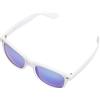 Urban Classics Sunglasses Likoma Mirror UC, Occhiali Unisex-Adulto, Wht/Blu, One Size