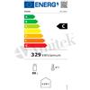 Amitek Vetrina refrigerata da banco per bibite Modello AX120RG