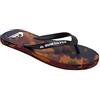 Quiksilver Molokai Marled, Scarpe da Spiaggia e Piscina Uomo, Multicolore (Black/Blue/Red Xkbr), 40 EU
