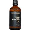 ALUCIA ORGANICS Olio di Mandorle Dolci (Sweet Almond Oil) Biologico Certificato - Olio puro al 100% per viso, corpo e capelli - Naturale, spremuto a freddo e non raffinato - Vegano (100ml)