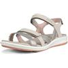 ECCO Cruise Iii, Sandali con Cinturino alla Caviglia, Donna, Argento (Silver Grey/Gravel/Rose Dust), 43 EU