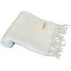 Bersuse 100% Cotone - Anatolia - Asciugamano Turco Telo Mare - Bianco