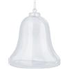 INNSPIRO Campana di plastica trasparente per appendere 2 parti 10 cm.