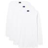 Navigare 114 (Pacco Da 3), Maglia intima a maniche lunghe Uomo, Bianco (White), L confezione da 3