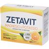 Zetavit Magnesio e Potassio Integratore Alimentare 24x4 g Bustina