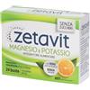 Zetavit Magnesio e Potassio Senza Zuccheri Integratore Alimentare 24x4 g Bustina