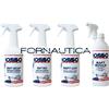 iosso KIT PULIZIA GOMMONE IOSSO DECAPPANTE + CERA + PROTETTIVO SPRAY + ANTIMUFFA