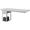 Drop In refrigerato VENTILATO da incasso con comandi - Dim.cm. 110,5x66