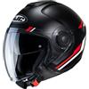 HJC Casco HJC I40 Paddy bianco rosso