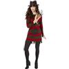 Rubie's Rubbies 888636_S - Costume da Freddy Krueger da donna, taglia S