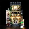 GEAMENT Set di Luci LED Compatibile Con LEGO Stazione di Polizia (Police Station) - Kit Di Illuminazione per Creator 10278 (Modello di mattoncini non incluso)