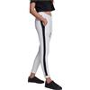 Urban Classics Pantaloni da Jogging da Donna Interlock Sportivi, Bianco (White/Black 01248), XL