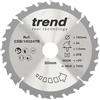 Trend Lama per Sega Circolare a Batteria per Legno, Diametro 190 mm, Foro 30 mm, 24 Denti, Taglio 1,5 mm, Angolo +20°, Metallo Duro (TCT), Finitura Media, CSB/19024TB
