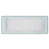 Mousemesh GRmou1a - Copertura per sfiato di Mattoni ad Aria, 2 mm, in Acciaio Inox, Rete Intrecciata, blocca Topi, vespe, api, lumache, scarafaggi. Facile da installare, Grigio, 95 mm x 245 mm