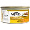 GOURMET Purina Gourmet Gold Umido Gatto Dadini in Salsa con Pollo e Fegato gr 85. Alimento Per Gatti