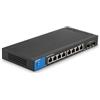 Linksys LGS310C-EU, Switch Gigabit Ethernet Gestito a 8 Porte con 2 Porte Gigabit SFP di Uplink