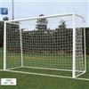 Schiavi Sport Coppia Porte Calcio Ridotto in Acciaio Trasportabili, dim 6x2 mt