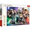 Trefl - Harry Potter, Doni della Morte - Puzzle da 1000 Elementi - Collage con Personaggi del Film, Fai Da Te, Intrattenimento Creativo, Divertimento, per Adulti e Bambini Sopra i 12 Anni
