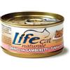 LIFE CAT TONNO E GAMBERETTI GR.85