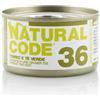 Natural Code 36 Tonno e Te Verde Gr.85 Cibo Umido per Gatti Adulti