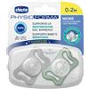 CHICCO (ARTSANA SpA) PhysioForma Micrò Luminoso 0-2M Chicco 2 Pezzi