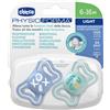 CHICCO (ARTSANA SpA) PhysioForma Light Azzurro 6-16M Chicco 2 Pezzi
