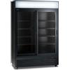 Klimaitalia Armadio Frigo Refrigerato ventilato 2 porte Modello CL1300V2GCSLBLACK Capacità Lt. 990 Temp.°C. 0 / 10 Dim. cm L.133 P.70 H.202.3