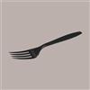 SCATOLIFICIO DEL GARDA Forchetta CPLA Nero Posata Bio Compost Monouso 168mm 100 pezzi