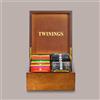 Twinings Scatola Legno 4 Scomparti + 40 Filtri Infusi Assortiti Twinings