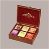 Twinings Scatola Legno 6 Scomparti + 60 Filtri Camomilla Assortiti Twinings