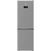 Beko B5RCNE365HXB frigorifero con congelatore Libera installazione 316 L D Metallico GARANZIA ITALIA