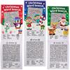 Baker Ross FX331 Libri Puzzle Trova le Parole a tema Natalizio - Confezione di 8, Attività Manuali per Bambini