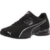 PUMA 376030-01, Scarpe da Allenamento Uomo, Tenda Opaca screziata Nera e Argento, 41 EU