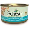 Schesir cat salad pollo ananas carote 85 g