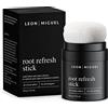 LEON MIGUEL Shampoo secco LEON MIGUEL in formato tascabile, contrasta i capelli grassi | Polvere volumizzante per maggiore freschezza e volume | Shampoo secco vegano con effetto fresh 24 ore | Root Refresh Stick