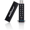 iStorage datAshur 16 GB Secure Flash Drive Password protected Dust & Water Resistant Portable Hardware Encryption