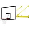Schiavi Sport Coppia Impianti Basket Fissi a Parete, sbalzo 210/240 cm