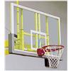 Schiavi Sport Coppia Tabelloni Basket in Plexiglass Trasparente, mis cm 180x105x4,5
