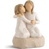 Willow Tree 27704 Mia Sorella Figurina, Resina, Beige, 65x75x110 cm