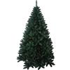 eacommerce Albero di Natale Effetto Realistico Rami Fissi Apertura ad Ombrello Ignifugo Montaggio Facile (180 cm, Verde Folto)