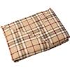 INTRECCI Set Lenzuola Singolo in Flanella, Tessuto in Cotone anti Pilling, Lenzuolo Sotto + Lenzuolo Sopra + 1 Federa, Comfort, Morbidezza, Set Lenzuola Made in Italy, Fantasia: Tartan Beige