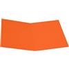 STARLINE Pack 50 Cartelline Semplici ARANCIO in bristol 200g Starline