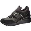 Geox D Zosma C, Sneakers Donna, Nero (Black), 35 EU