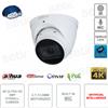Dahua IPC-HDW3841T-ZS-S2 - Telecamera Eyeball - IP ONVIF® PoE - 8MP 4K - Varifocoale 2.7 mm-13.5 mm - IR 40m - Intelligenza artificiale