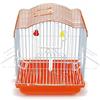 BPS(R) BPS Gabbia per Uccelli in Metallo Gabbia Piccola con Ciotola per Cibo e Secchio per Abbeveratoio Altalena Colore Casuale 22.5 x 17 x 28 cm BPS-1209