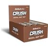 BioTechUSA Crush Bar Barretta multi-strato senza zuccheri aggiunti, con 20 g di proteine, 12*64 g, Brownie al cioccolato