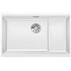 Blanco SUBLINE 700-U 523 456 Lavello da Cucina, Bianco, 700mm | Level - mit Stufe