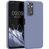 kwmobile Custodia Compatibile con Xiaomi Redmi Note 11 / Note 11S Cover - Back Case per Smartphone in Silicone TPU - Protezione Gommata - grigio blu